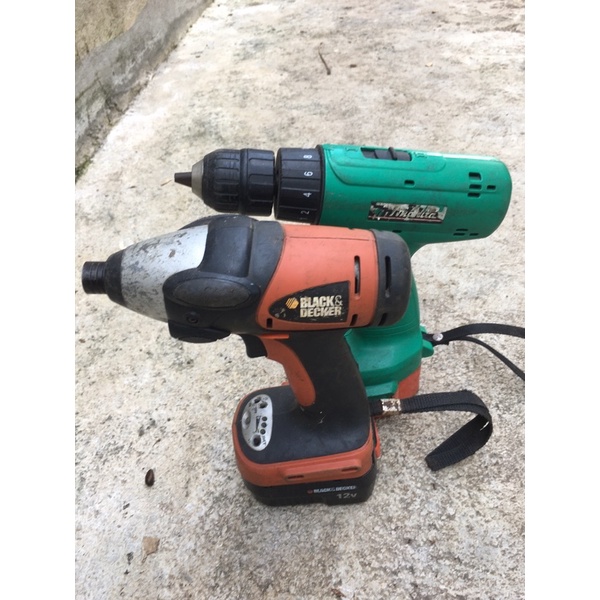 máy bắn vít máy khoan BLACK & DECKER nội địa 12V