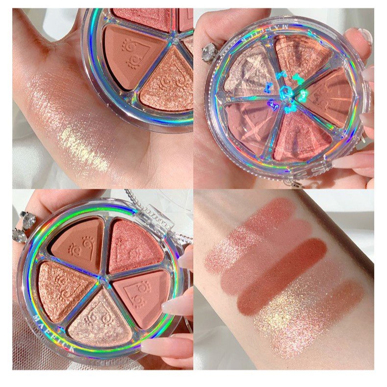 🌈🍓🍭 Phấn Mắt Kiêm Nhũ Má Bắt Sáng Maffick Bloom Mix Petal Eye Shadow Hình Hoa 5 Cánh Siêu Hot - Y294 - C2T2 | BigBuy360 - bigbuy360.vn