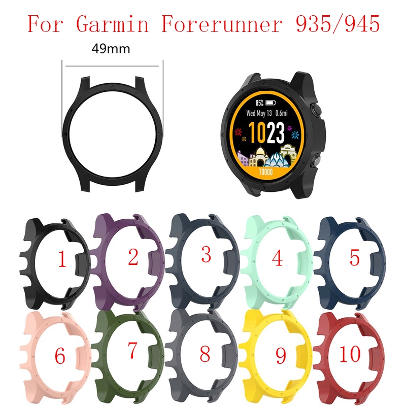 Khung ốp mặt đồng hồ bằng nhựa chất lượng cao bảo vệ cho Garmin Forerunner 935 945