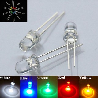 Đèn led làm mắt lân, bóng led siêu sáng làm mắt lân đủ màu, led 7 màu gắn lân