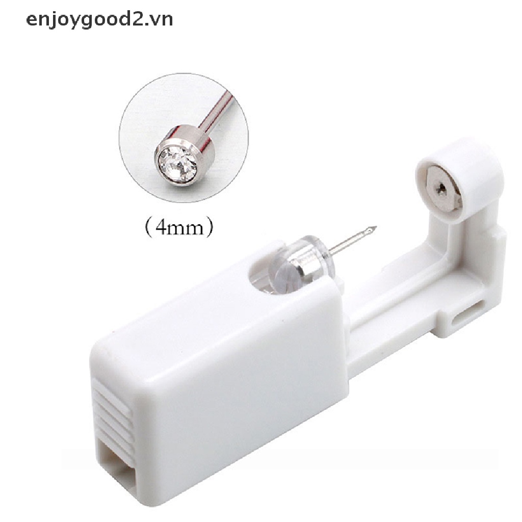 Súng Bắn Bông Tai Tự Động Dùng Một Lần Kèm Khuyên Tai 4mm