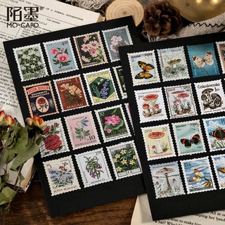 Sticker tem vintage đa dạng