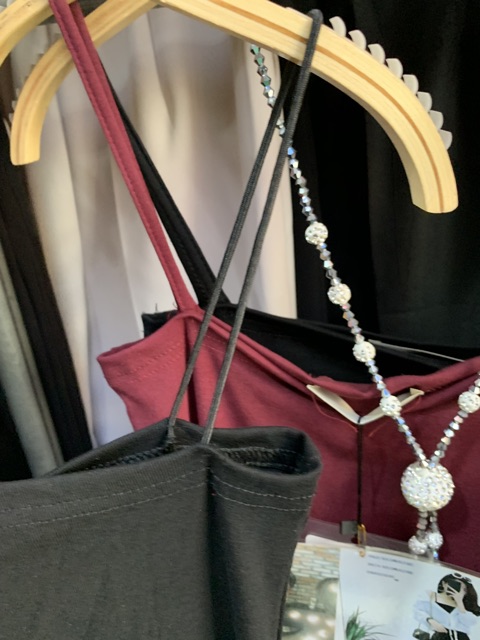 VÁY 2 DÂY SỢI BÚN DÁNG DÀI QUA GỐI MS11265