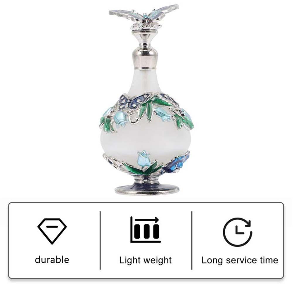 Lọ Rỗng Đựng Nước Hoa Họa Tiết Bướm Cổ Điển