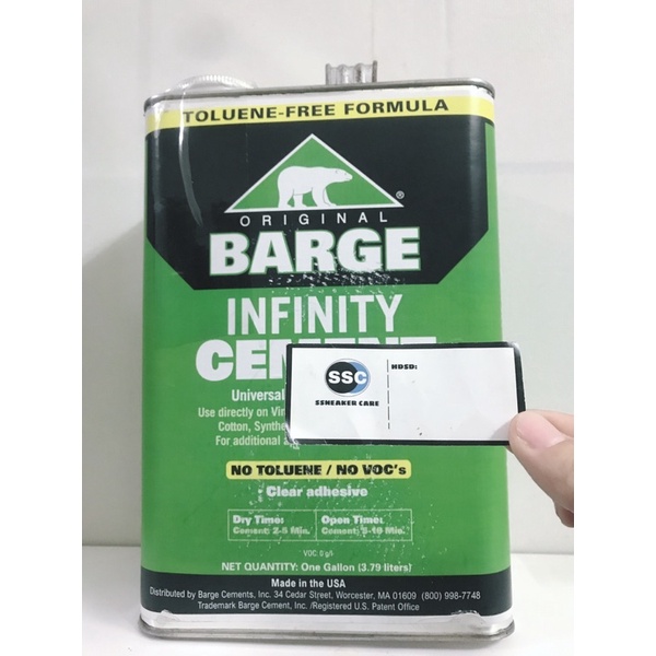 Keo dán giày U.S.A Barge Infinity Cement lọ chiết (bấm nhận quà để được tặng thêm cọ và băng keo)