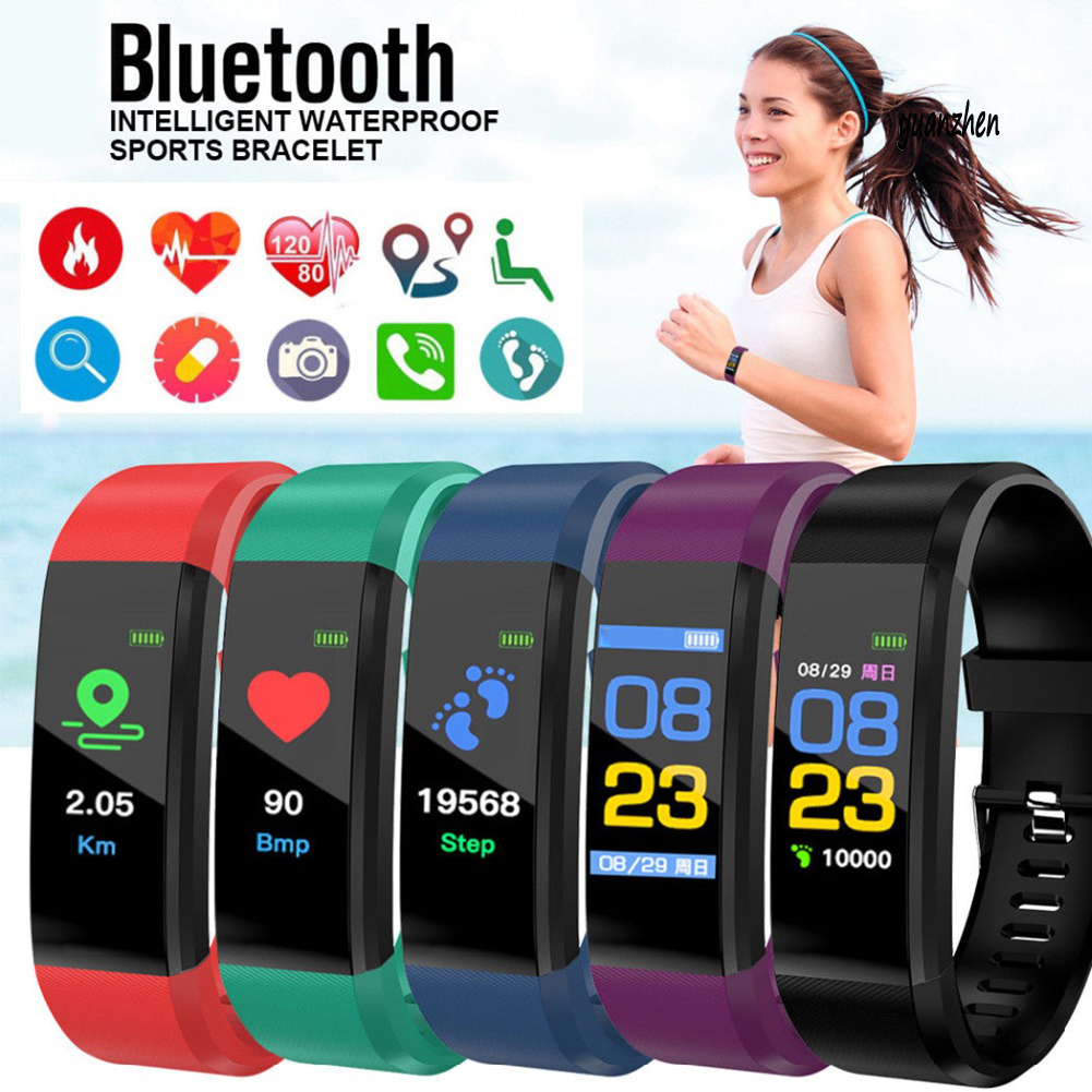 Vòng Đeo Tay Thông Minh Id115 Plus Theo Dõi Sức Khỏe Kèm Phụ Kiện