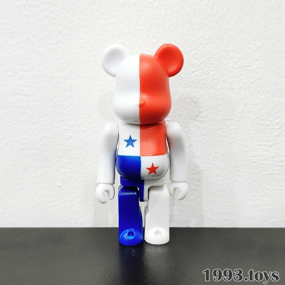 Mô hình BE@RBRICK chính hãng Medicom Toys - Bearbrick 100% Series 40 - Flag Panama