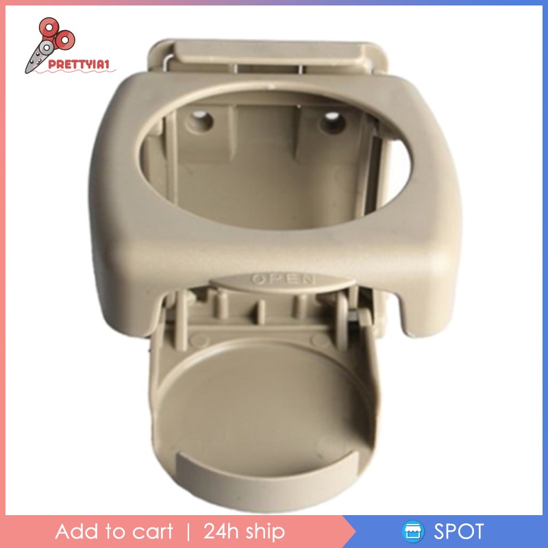 【Hàng sẵn sàng】Giá để ly/cốc/chai uống nước bằng nhựa cứng gấp được gắn trong xe hơi/xe tải | BigBuy360 - bigbuy360.vn