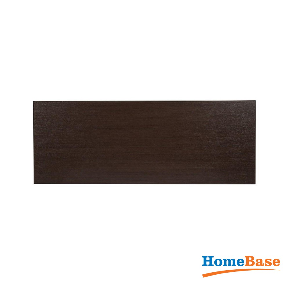 HomeBase STACKO Kệ gỗ trang trí treo tường Thái Lan W30xD80xH1.6cm nâu đậm