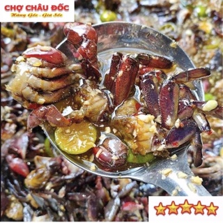 500gr ba khía sữa miền tây trộn sẵn tỏi ớt vừa ăn đặc sản miền tây nam bộ