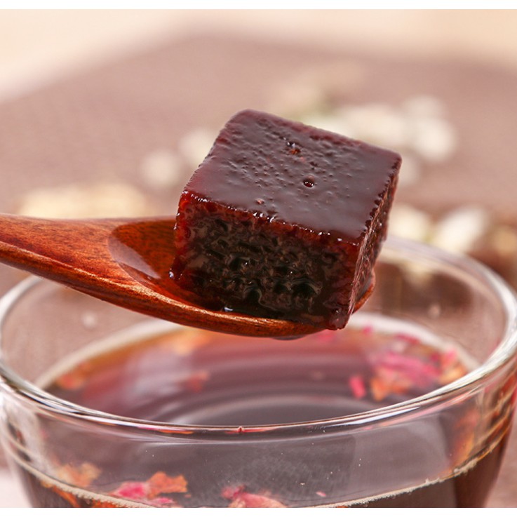 Trà hoa đường mía đường đen chuẩn Vân Nam- huyết áp thấp, đau bụng bà nguyệt