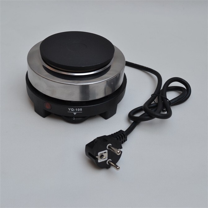 Bếp điện mini 500W không kén nồi dùng để đun sôi cà phê và hâm thức ăn - Bảo hành 12 tháng