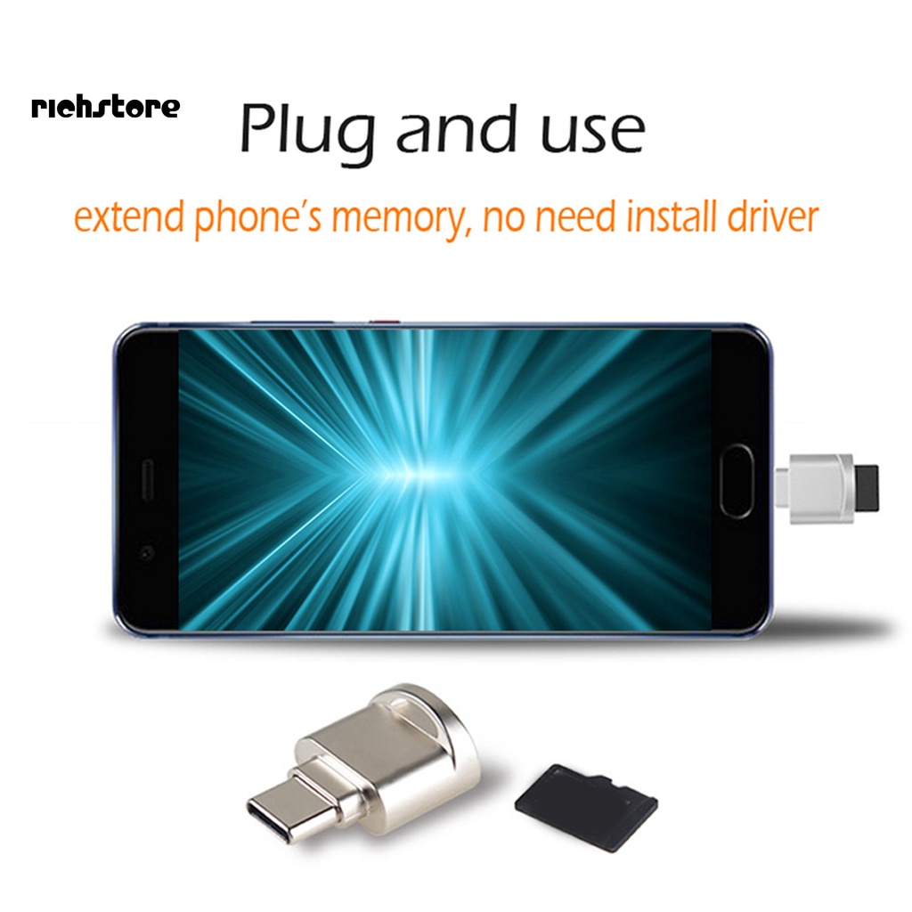 Đầu Đọc Thẻ Nhớ Mini Bằng Hợp Kim Kẽm Tiện Dụng Cho Văn Phòng | BigBuy360 - bigbuy360.vn