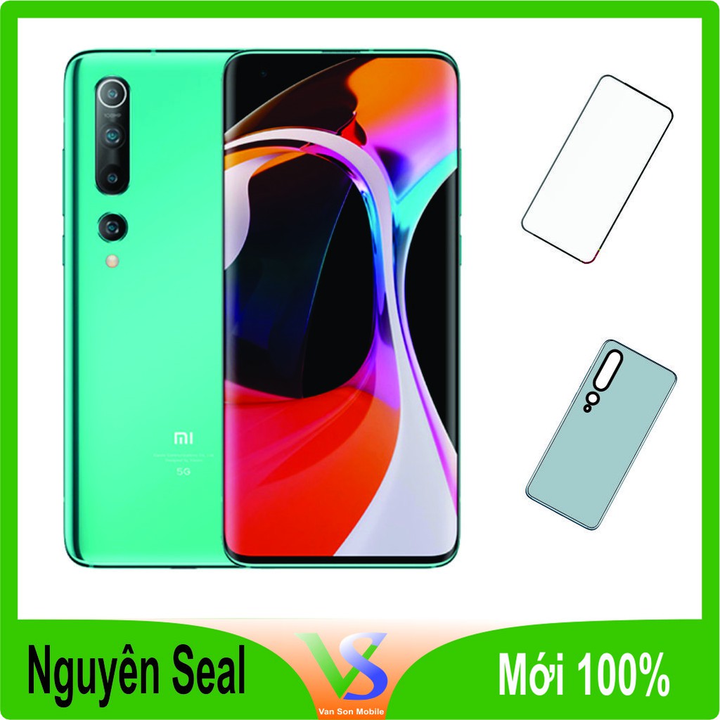 Điện thoại Xiaomi Mi 10 5G 256GB RAM 12GB + Dán PPF - Hàng nhập khẩu | BigBuy360 - bigbuy360.vn