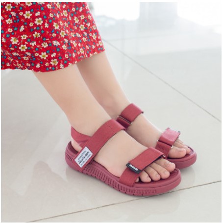 Giày sandal Chính Hãng Facota Angelica AN04 học sinh nữ quai dù