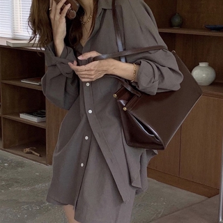 Set áo sơ mi + quần đùi oversize