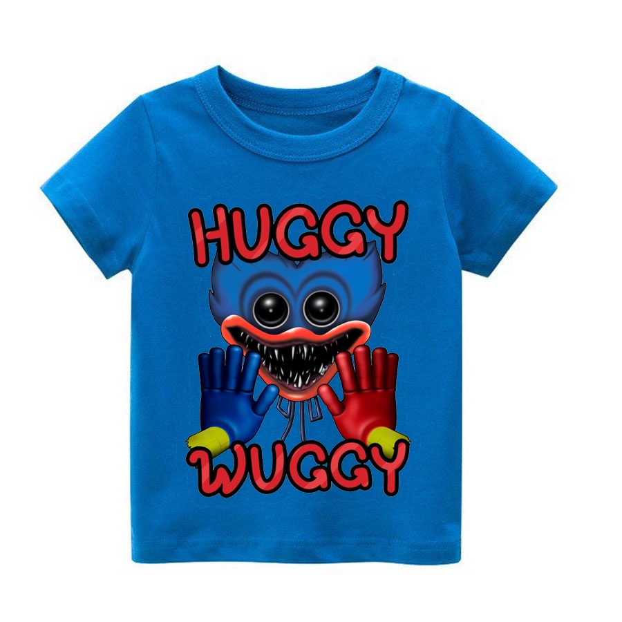 Áo thun cho bé huggy playtime 08 , 4 màu, có size người lớn, Anam Store