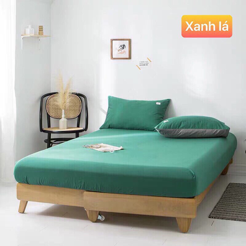 [ BAO GIÁ SHOPEE ] Bộ Ga + 2 vỏ gối Cotton TC ( Tici ) siêu đẹp ( 18 mẫu nhắn tin shop )