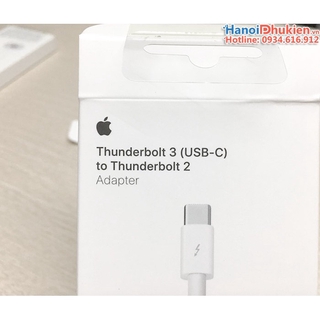 Cáp thunderbolt 3 (usb-c) ra thunderbolt 2 chính hãng