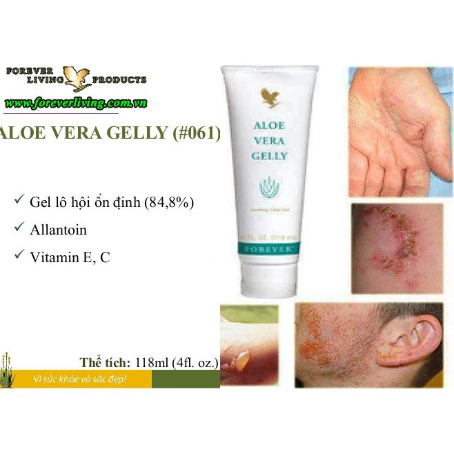 Kem dưỡng da Aloe Vera Gelly - gel Lô Hội nguyên chất