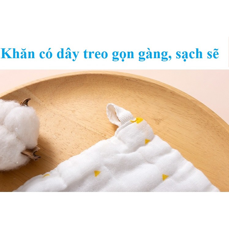 Set 5 Khăn Sữa Xô 6 Lớp Bonny Mềm Mịn Kháng Khuẩn Tự Nhiên - Giao Hoạ Tiết Ngẫu Nhiên