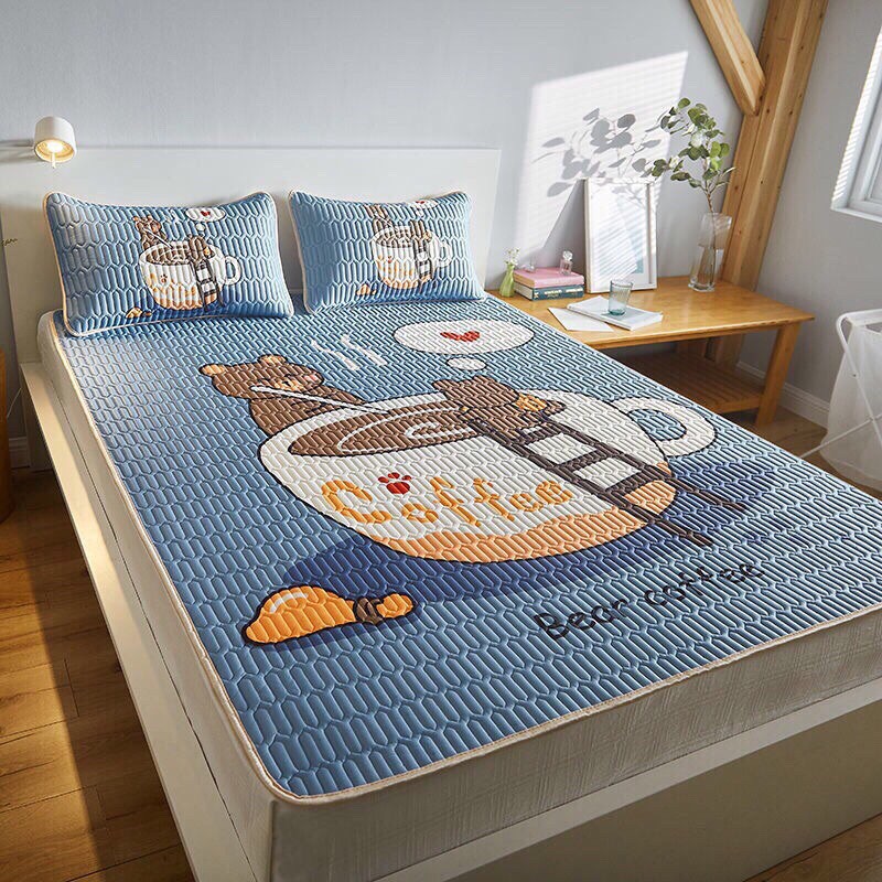 SET CHIẾU ĐIỀU HÒA TENCEL CAO SU NON