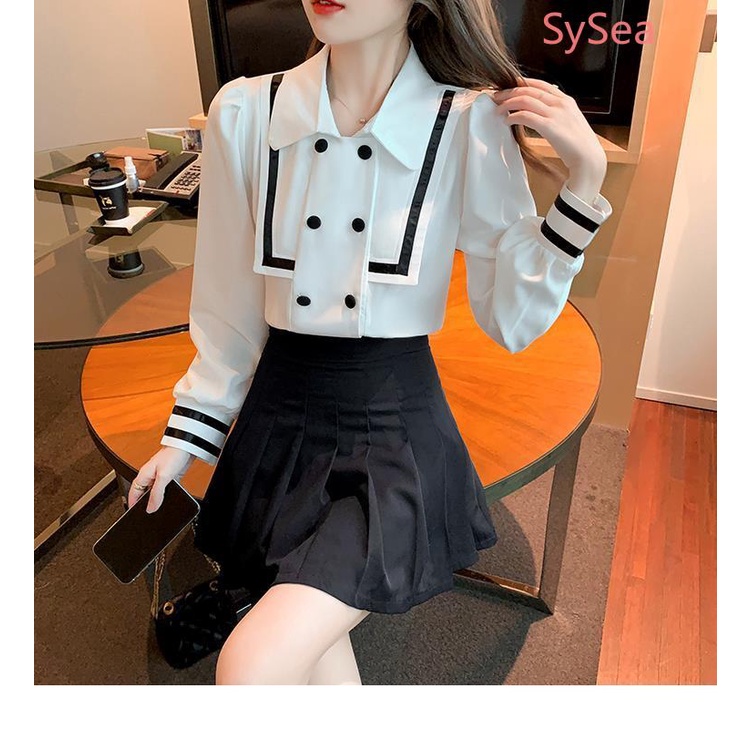 Áo Sơ Mi Voan Plus size Thanh Lịch Theo Phong Cách Mùa Thu Dành Cho Nữ