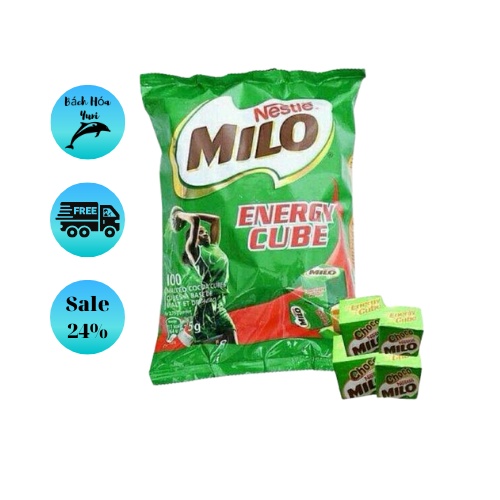 Kẹo viên Milo Cube Thái Lan ( 100 viên )