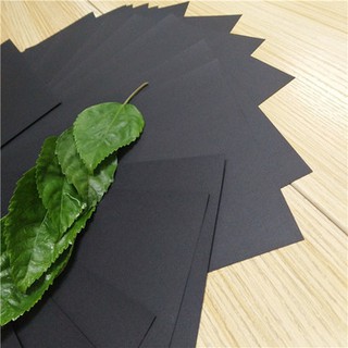 Giấy cứng bìa đen (A4)