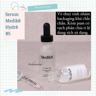 Serum Cấp Ẩm Phục Hồi Da Medik8 Hydr8 B5 Hydration