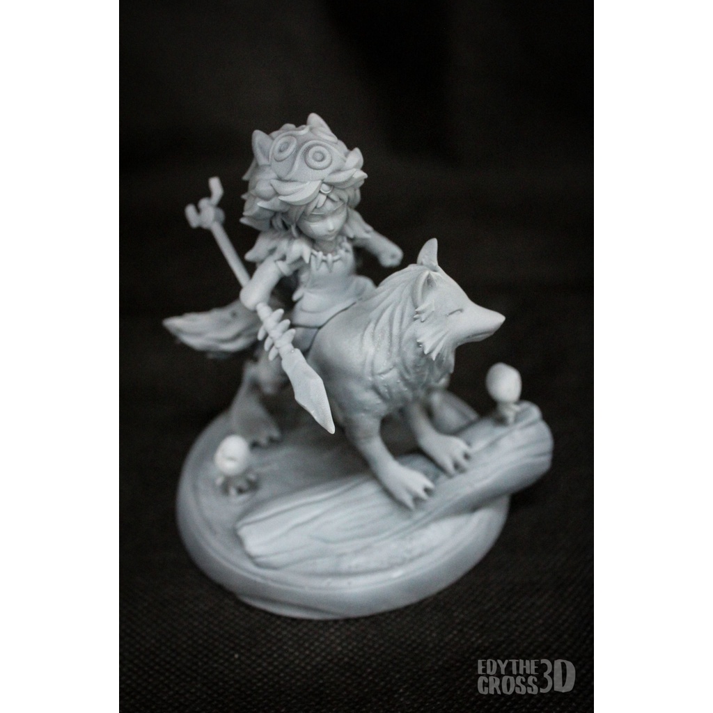 Mô hình in 3D Chibi Princess Mononoke