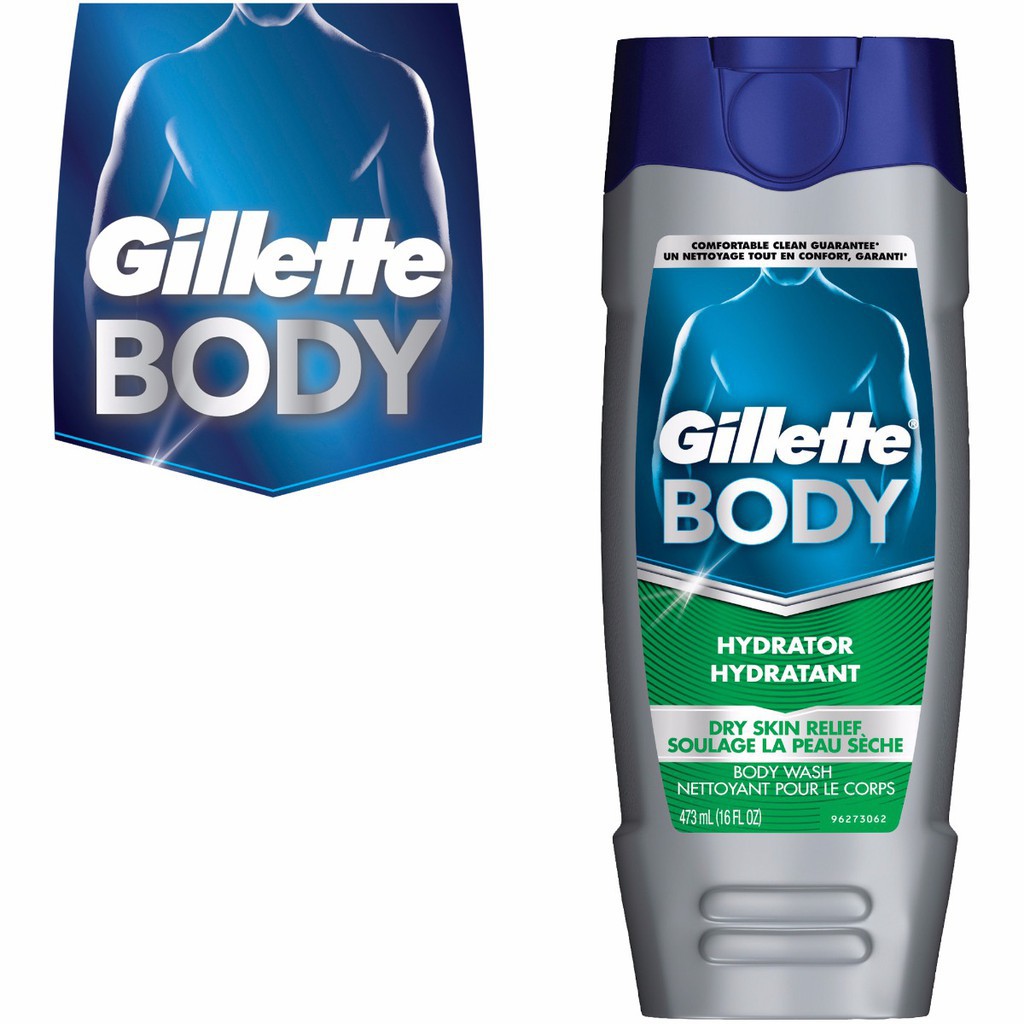 Sữa tắm nam Gillette Hydrator Hydratant 473ml