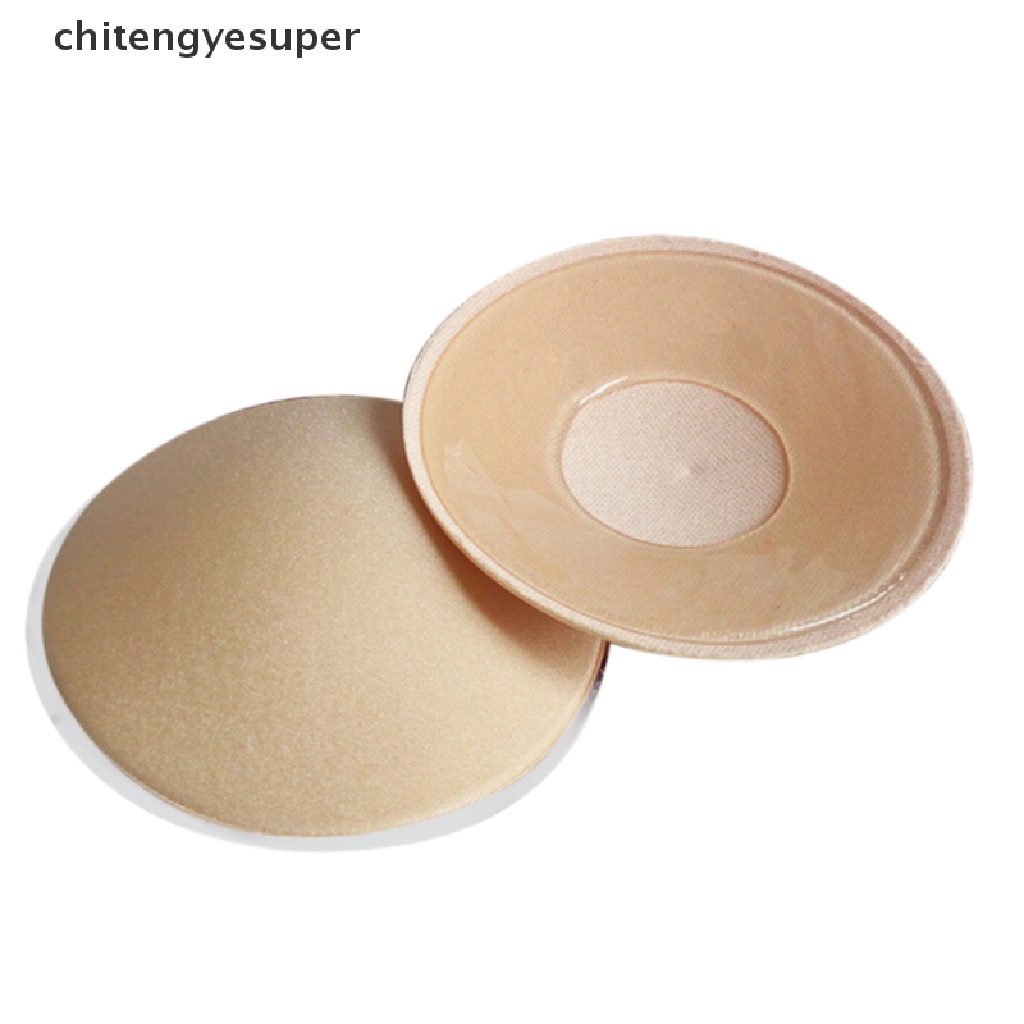Chitengyesuper 1Pair Sexy Bra Pad Reusable Self Adhesive Silicone Breast Pad Chest Stickers  CGS | BigBuy360 - bigbuy360.vn