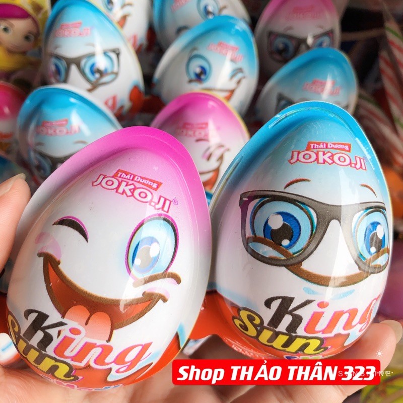 Trứng King Sun Egg Emoji Dễ Thương