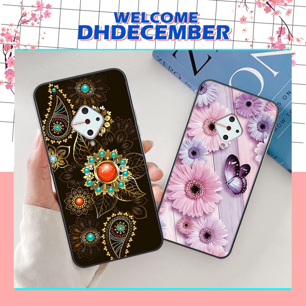 Ốp lưng Vivo S1 PRO in hình hoa tinh tế , mới mẻ DH DECEMBER