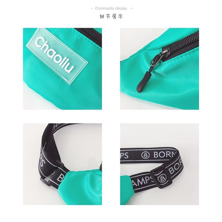 Túi đeo chéo Mini họa tiết hoạt hình đơn giản thời trang cho bé trai