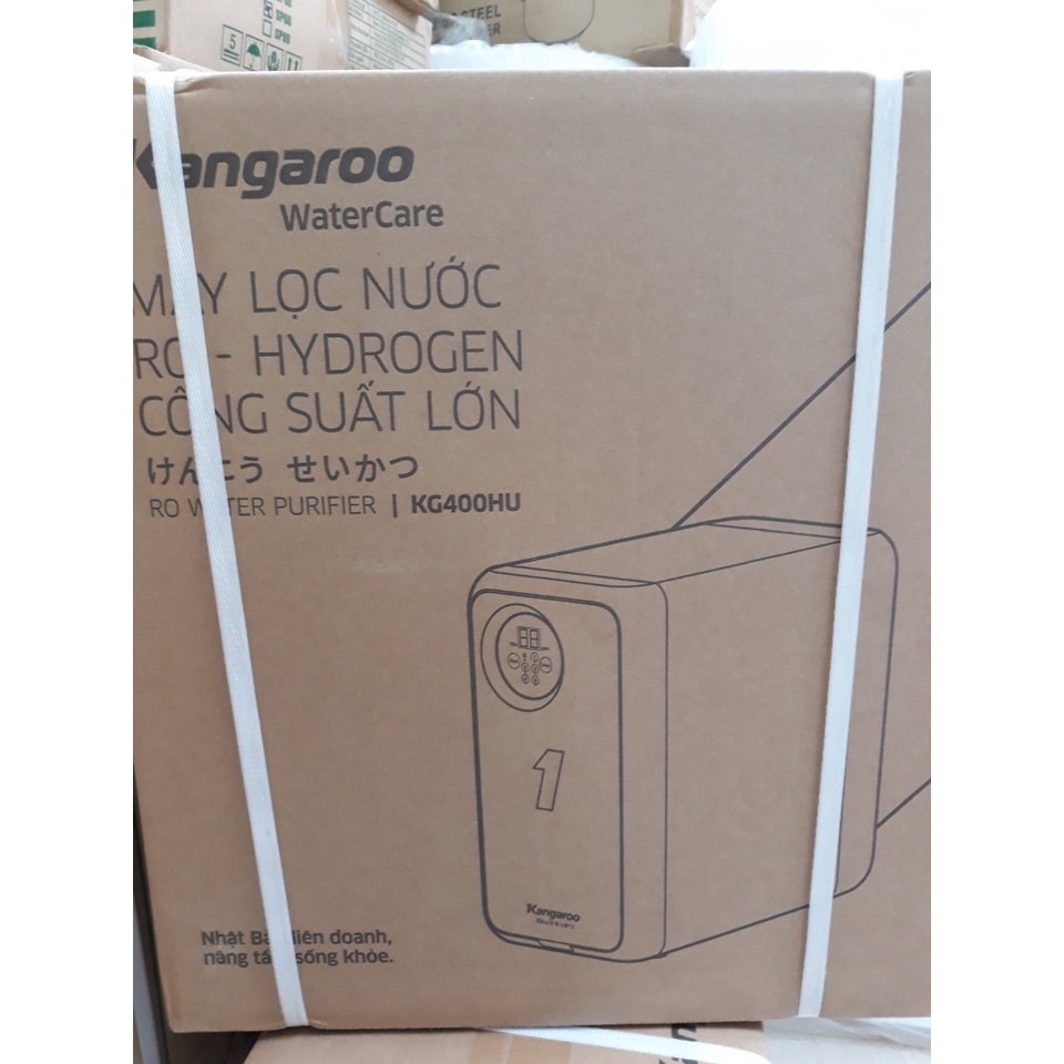 Máy lọc nước Kangaroo Hydrogen KG400HU công suất lọc lớn 60L/1 giờ bảo hành 24 tháng