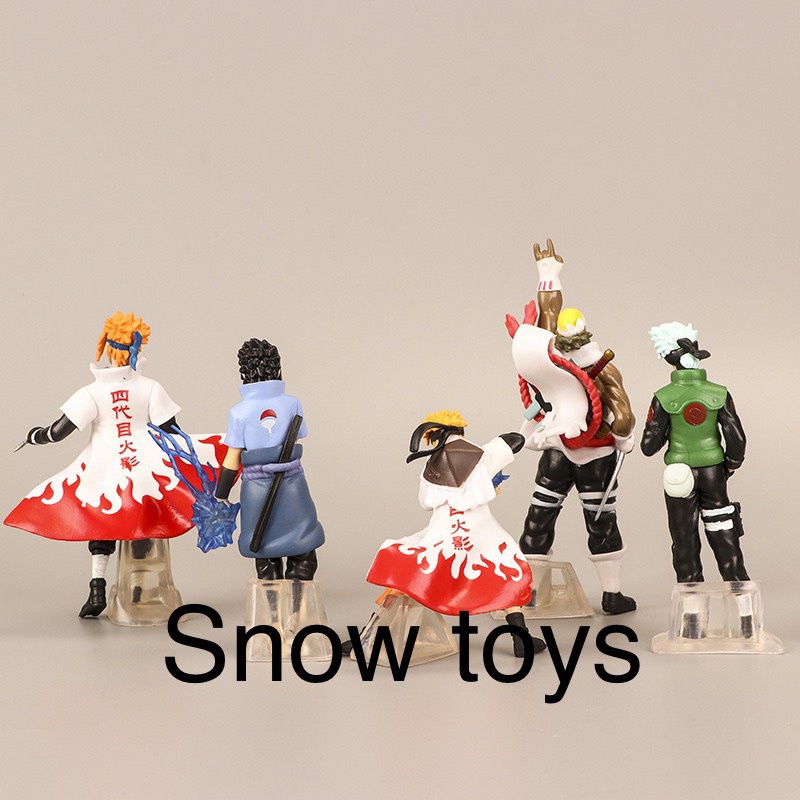 Mô hình Naruto - Sasuke Kakashi Minato Killer Bee Naruto Hokage Cửu vĩ bát vĩ Chidori Rasengan Sharingan Tia chớp vàng