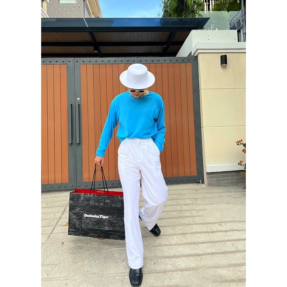 ÁO THUN TAY DÀI MỚI VỚI 2 MÀU XANH CỰC MÁT