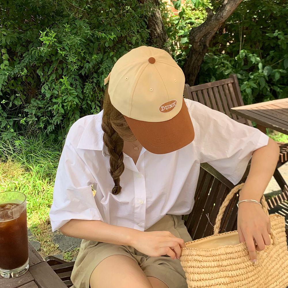 Mũ Lưỡi Trai Cotton 26Eddie Màu Sắc Đa Dạng Phong Cách Hàn Quốc