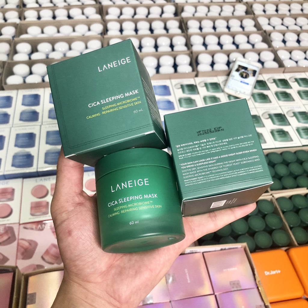 {BILL KOREA} Mặt Nạ Ngủ LANEIGE Cica Sleeping Mask 60ml (Mẫu mới 2022)
