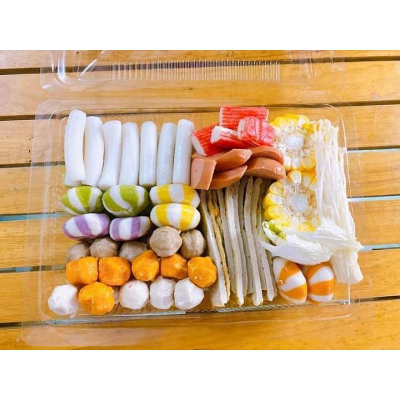 Set Thả Lẩu Bánh Gạo Tokbokki (set ko kèm rau và mì)