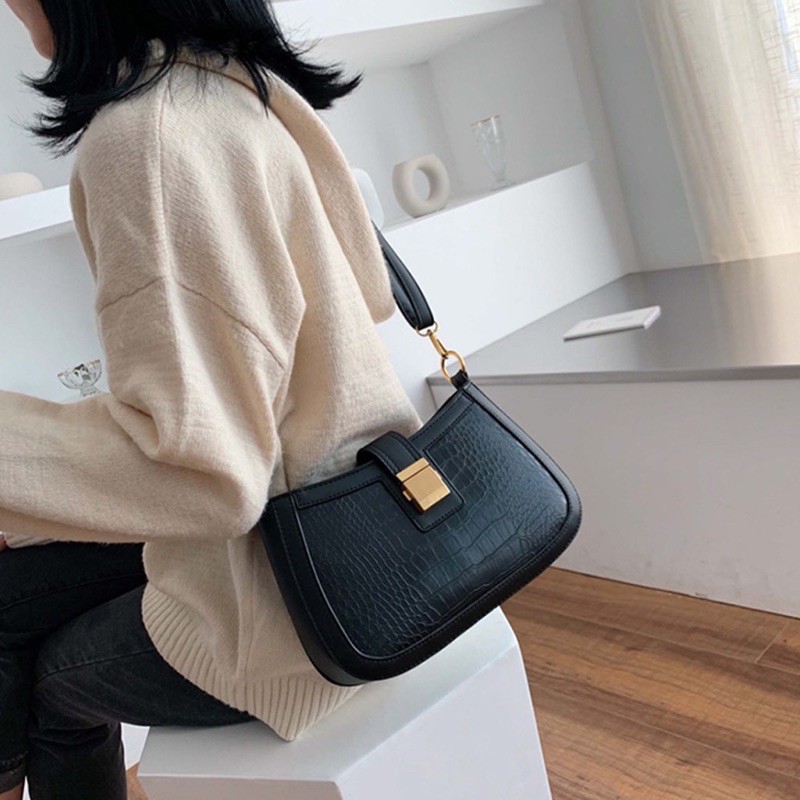 [Mã FATHANG5 giảm 10K đơn 50K] Túi kẹp nách/ đeo chéo size to - size 25 | BigBuy360 - bigbuy360.vn