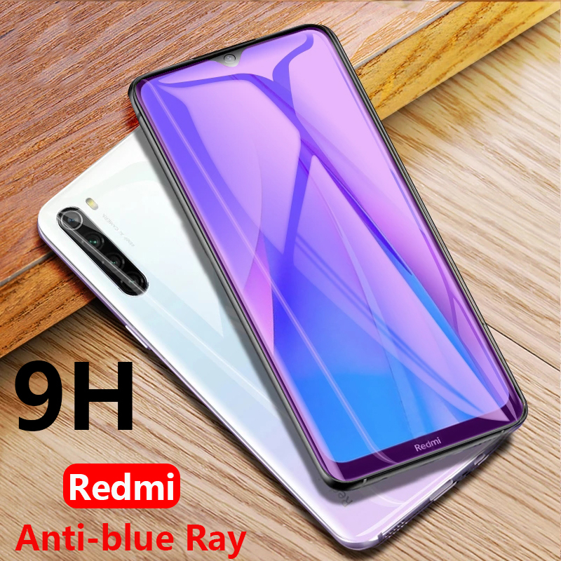 Kính Cường Lực 9h Chống Tia Sáng Xanh Cho Xiaomi Redmi Note 10 9T 9s 9 9A 9C 8 7 6 5 K40 K30 K20 Pro