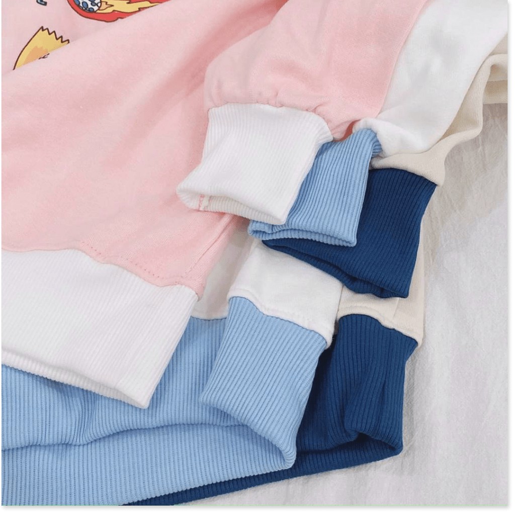 ÁO KHOÁC HOODIE CHUI ĐẦU FORM RỘNG CHẤT NỈ DÀY DẶN CỰC ẤM CHO MÙA THU ĐÔNG