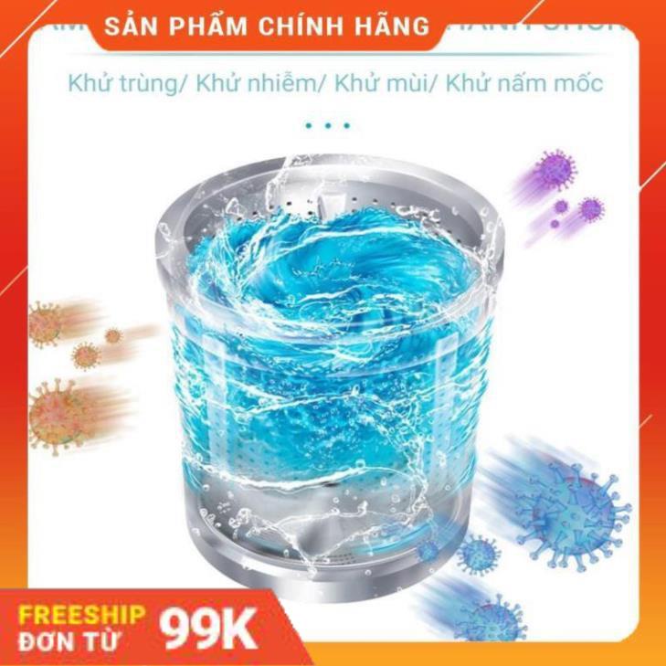 [Giảm 50%] Hộp 12 Viên Tẩy Vệ Sinh Lồng Máy Giặt - Diệt Khuẩn - Tẩy Cặn Bẩn Máy Giặt