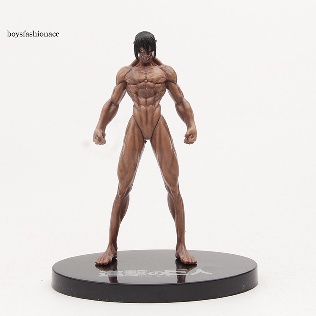 Mô hình linh hoạt thiết kế nhân vật Eren trong Attack on Titan