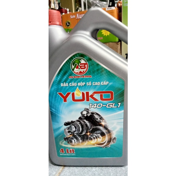 DẦU CẦU HỘP SỐ CAO CẤP YOKO 90 - GL1 VÀ 140 - GL1 HÀNG CHÍNH HÃNG BẢO VỆ BÁNH RĂNG - KHẢ NĂNG CHỊU TẢI CAO