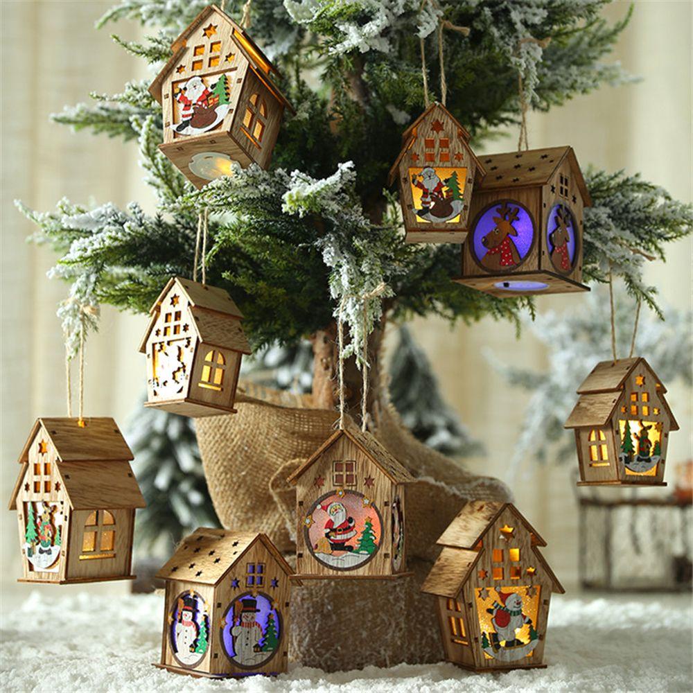 PINEVN Dây Đèn LED Treo Trang Trí Cây Thông Noel