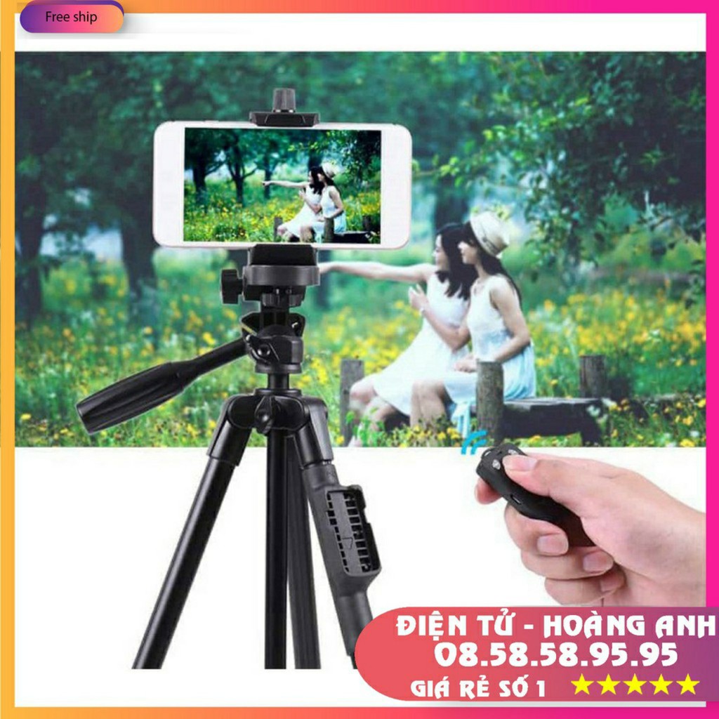 Chân Máy Ảnh Tripod Yungteng 3388+5208 Giá Đỡ Bluetooth Cao Cấp Chuyên Dùng Cho Điện Thoại Camera  Model 2020 | BigBuy360 - bigbuy360.vn